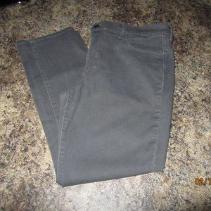 Women's Size S16 Eddie Bauer Gray Jeans EUC